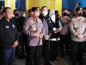 【QY球友会】印尼警察总长：暴力骚乱事件中，警方违规向看台人群发射催泪瓦斯