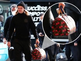【QY球友会】太阳报：本轮欧冠赛前，哈兰德被拍到手提价值1万多英镑的手提包
