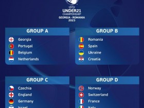 【QY球友会】U21欧洲杯小组抽签：英格兰遭遇德国，意大利法国瑞士挪威同组