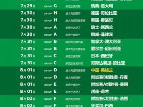 【QY球友会】2023年女足世界杯赛程：中国队7月22日首战丹麦 8月1日对阵英格兰