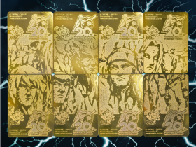 【QY球友会】《火影忍者》首次发布20周年纪念纯金收藏卡牌！独家限量20张