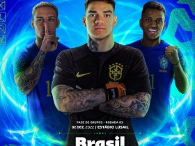 【QY球友会】巴西晒战前海报：桑巴军团为小组头名而战，全力以赴团结一致！