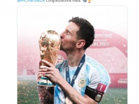 【QY球友会】特里：恭喜梅西、阿根廷，很荣幸见证我这一代最伟大球员夺世界杯