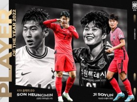 【QY球友会】孙兴慜当选2022年度韩国最佳球员，连续4年获此殊荣