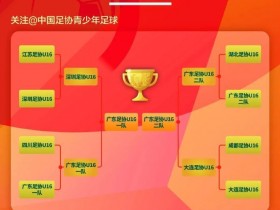 【QY球友会】2023年中国足协青少年足球锦标赛男子U16组决赛对阵出炉