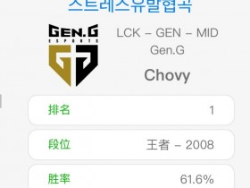 【QY球友会】比赛能和Rank一样猛吗？Chovy韩服rank分高达2000分！