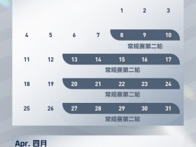 【QY球友会】KPL春季带第二轮赛程公布：4月4日-4月7日进入卡位赛时间