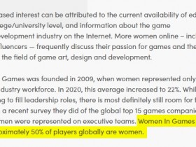 【QY球友会】你还代表上女性了😅 外媒批《剑星》放弃女性市场 称全球有一半女性玩家