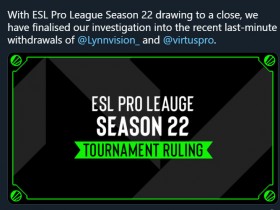 【QY球友会】LVG被ESL官方禁止参与下一届ESL赛事:因签证问题迟迟未得到解决