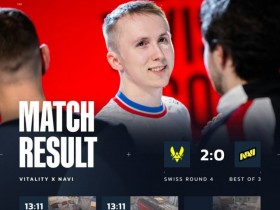 【QY球友会】🎮白忙活!ropz神鬼莫测tec-9三杀定乾坤 小蜜蜂横扫NAVI进八强