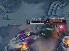 【QY球友会】OMG.Starry晒haichao满血阿狸被残血奎桑提单杀:加强一下我狸吧