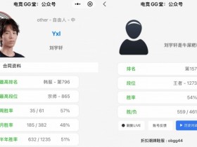 【QY球友会】电竞情侣!BLG新中单Yxl女朋友同为韩服王者 排位分高达1273位列157名!