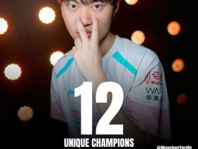 【QY球友会】外媒统计数据:本次先锋赛使用最多英雄选手 knight 12个