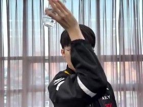 【QY球友会】T1分享Faker、Peyz整活:我们选手们喝水都是这样喝的呀