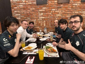 【QY球友会】G2晒选手聚餐照片:教练,我们真的在讨论夺冠策略 阿P能证明!
