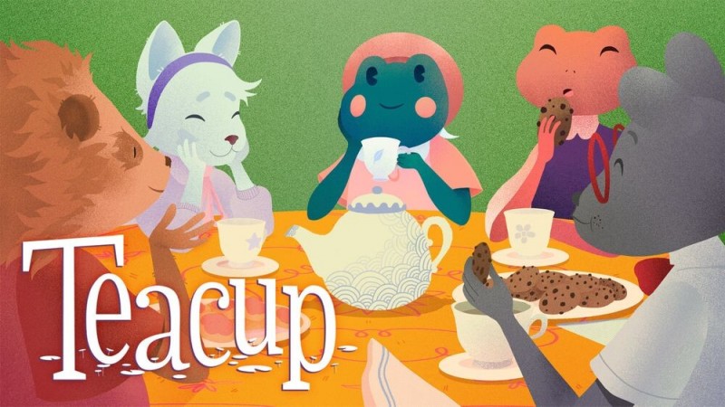 【QY球友会】叙事冒险游戏《小青蛙的茶会Teacup》预计8/18 推出手机版帮助害羞的小青蛙完成任务